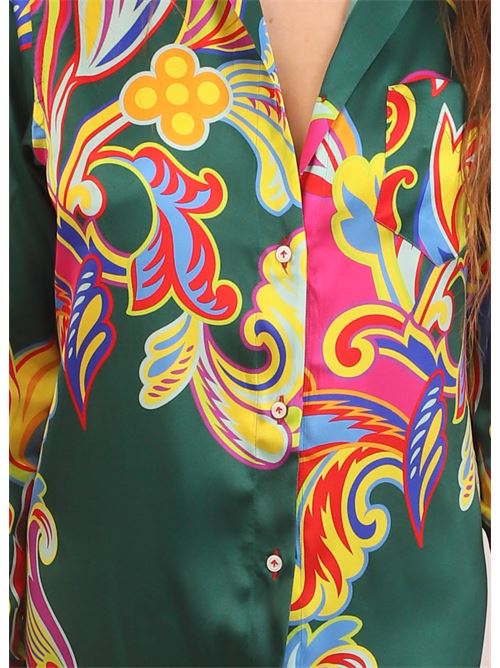 tailored silk shirtdress Laboratorio Capri | BRIGITTEGHIRIGOROVERDE